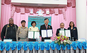 มหาวิทยาลัยทักษิณ ร่วมลงนามบันทึกข้อตกลงความร่วมมือทางวิชาการ การพัฒนาฝึมือแรงงาน