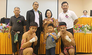 มรส.หนุนเยาวชนสืบสานตำนานมวยไชยา สร้างคุณค่า-มูลค่าจากภูมิปัญญาถิ่น