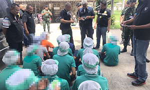 จับต่อเนื่องแรงงานต่างด้าวทำงานผิดกฎหมาย เผยยอดทะลุกว่า 6,500 ราย