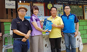 มทร.ล้านนา ผลิตเตาชีวมวลปั้นมือจากซังข้าวโพด 