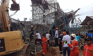 ประกันสังคมช่วยเหลือลูกจ้างเมียนมาได้รับบาดเจ็บและเสียชีวิต จากเหตุการณ์นั่งร้านถล่มที่จังหวัดภูเก็ต