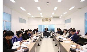 มทร.รัตนโกสินทร์ ร่วมการประชุมคณะกรรมการดำเนินการจัดนิทรรศการใต้ร่มราชมงคล