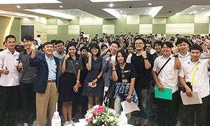 เปิดเวที SPU Tech Talk Season 5 #5 เสวนา จองคิวร้านดังไม่ต้องรอกับ App QueQ โดย อัจฉริยะโปรแกรมเมอร์ไทย โจ้ รังสรรค์ พรมประสิทธิ์ เจ้าของแอพ QueQ