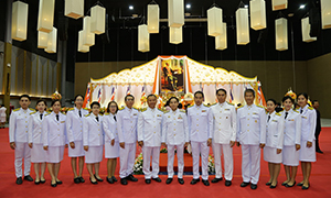 คณะผู้บริหาร มทร.ล้านนา ร่วมงานพิธีวันคล้ายวันสวรรคต พระบาทสมเด็จพระจอมเกล้าเจ้าอยู่หัว รัชกาลที่ 4
