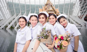ตามติดชีวิตนักเรียนพยาบาล ม.รังสิต  ฟาร์-ฟาศิรินทร์ ลาภจิตร