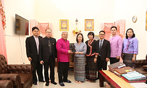 มหาวิทยาลัยพะเยา แสดงความยินดี ผู้ว่าราชการจังหวัดพะเยา
