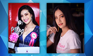 สาวสวยสื่อสารการแสดง ม.ศรีปทุม กวาด 2 รางวัล MISS RIVER 2019