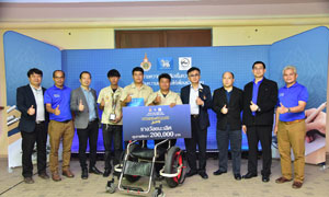ครุศาสตร์. มทร.ธัญบุรี คว้าแชมป์  ‘รถเข็นคนพิการ’ เพื่อการท่องเที่ยว