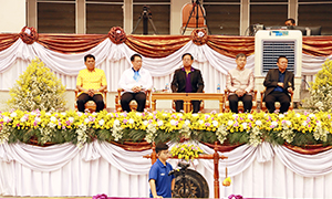 พิธีเปิดการแข่งขัน“วิทยุการบินฯ มินิวอลเลย์บอล ชิงถ้วยพระราชทาน ฯ” ๒๕๖๒
