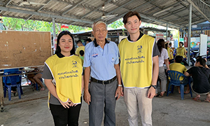 ม.ศรีปทุม เดินหน้าจิตอาสา ทำความดีตามรอยเท้าพ่อ โครงการครอบครัวพอเพียงสู่สถานศึกษาและชุมชน 