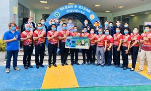 รมว.ศธ. ส่งมอบนวัตกรรม “อุโมงค์ Clean & Clear COVID-19” วิทยาลัยสารพัดช่างระยอง  ให้โรงพยาบาลระยอง จังหวัดระยอง