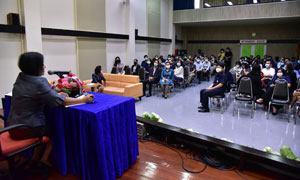 ผู้นำ ETV คนใหม่ พบปะบุคลากรในสังกัด อ้อนลูกน้องสามัคคีทำงานเป็นทีม