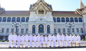 ลงนามถวายพระพร เนื่องในโอกาสวันขึ้นปีใหม่