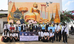 มทร.รัตนโกสินทร์   จัดโครงการจิตอาสาปรับภูมิทัศน์เพื่อการเรียนรู้ศิลปวัฒนธรรมชุมชนสุโขทัย