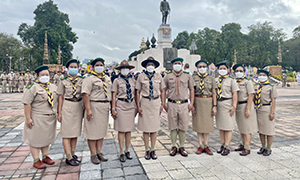ศธ.จัดพิธีวางพวงมาลาและถวายราชสดุดี เนื่องในวันสมเด็จพระมหาธีรราชเจ้า ประจำปี 2565
