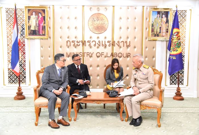รมว.แรงงาน "พิพัฒน์" เจรจาหอการค้าเกาหลี รุกขยายตลาด เพิ่มโควตาภาครัฐจัดส่งแรงงานภาคเกษตร