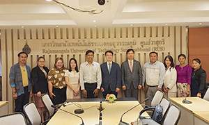 ราชมงคลสุวรรณภูมิ mou ด้านการศึกษากับมหาวิทยาลัยจากสาธารณรัฐเกาหลี