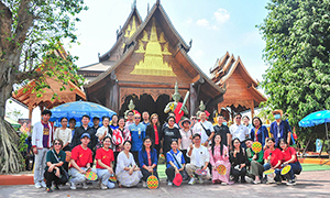 เปิดเส้นทางท่องเที่ยว “Happy Maha Sarakham” อ.เมือง – กันทรวิชัย Maha Sarakham BCG Happy Model Tourism