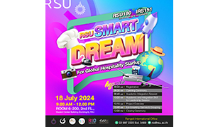 ม.รังสิต จัดงาน RSU Smart Dream for Global Hospitality Startup