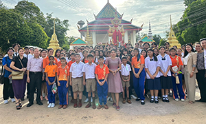 ม.รังสิต ร่วมกับ สสส. จัดโครงการ “การพัฒนานักเรียนเพื่อให้เป็นยุวอาสาพาเที่ยววัดรังสิต”