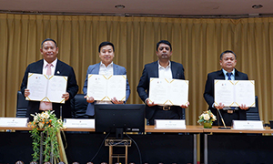 ราชมงคลสุวรรณภูมิ ผนึกกำลัง Global International Testing Centers และ บริษัท เอ็มซี เอดูเท็ค โซลูชั่นส์ “ยกระดับการศึกษาสู่สากล เปิดศูนย์ทดสอบ ACT ครั้งแรกในภาคใต้และภาคอีสาน”