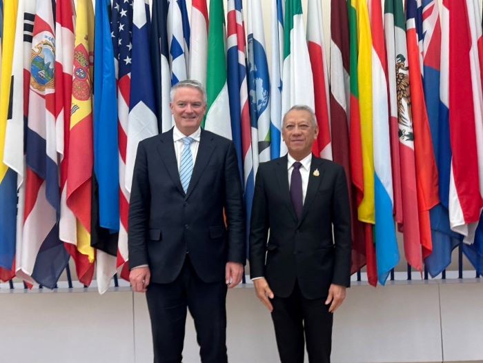 ได้โอกาส ‘พิพัฒน์‘ พบ “เลขาธิการOECD” เสนอการบริหารประชากร แรงงาน ใช้AI สร้างหลักประกันดูแลทุกช่วงวัย ย้ำ!ไทยพร้อมร่วมเป็นสมาชิก
