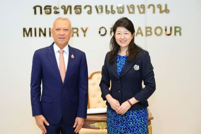 “พิพัฒน์” กระทรวงแรงงานกระชับความร่วมมือ ILO หนุนไทยเข้าเป็นสมาชิก OECD และร่วมเป็นเครือข่ายความร่วมมือเพื่อความยุติธรรมทางสังคม