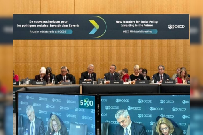 “พิพัฒน์“ กล่าวบนเวทีโลก OECD ชูพัฒนาคน รองรับเศรษฐกิจใหม่ รับมือAI สังคมสูงวัย และแรงงานอิสระยั่งยืน