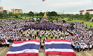 จากรั้วราชมงคล สู่แนวหน้าของประเทศ &ldquo;มทร.ธัญบุรี ส่งใจถึงทหารไทยผู้กล้า&rdquo;  แสดงพลังรักชาติ อย่างสร้างสรรค์