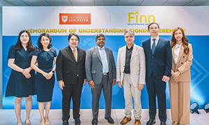 Finn School จับมือ University of Leicester มหาวิทยาลัยชั้นนำแห่งสหราชอาณาจักร  การันตีโอกาสให้นักเรียนไทยเรียนต่อปริญญาตรีปีสุดท้าย ในระบบ Top-up Degree