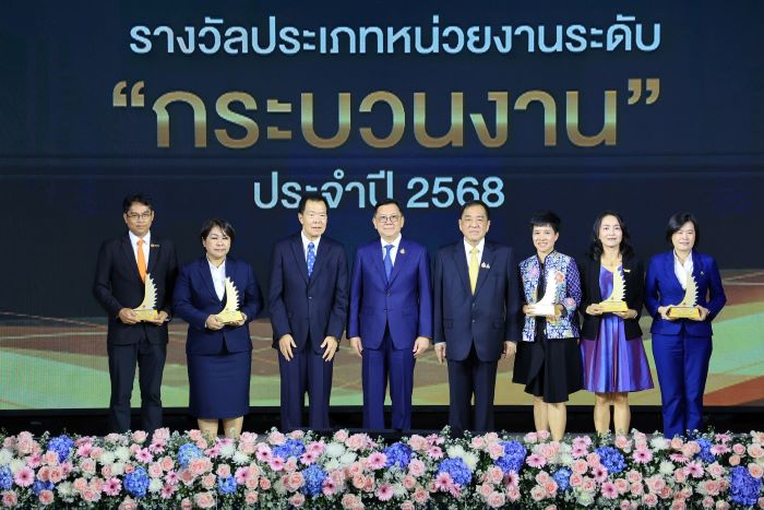 ประกันสังคมคว้ารางวัล “สำเภา-นาวาทอง” ระดับกรม ปี 2568 ตอกย้ำการพัฒนาบริการดิจิทัลเพื่อภาคธุรกิจ