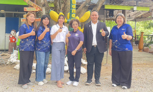 ราชมงคลสุวรรณภูมิ ลงพื้นที่หนุนวิสาหกิจชุมชน พัฒนาสินค้าเกษตรแปรรูปด้วย วทน.