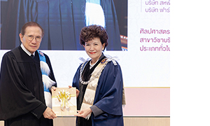 มหาวิทยาลัยศรีปทุม มอบปริญญาศิลปศาสตรดุษฎีบัณฑิตกิตติมศักดิ์ ประจำปีการศึกษา 2567  ให้แก่ &ldquo;บุญชัย โชควัฒนา&rdquo; ผู้สร้างคุณูปการต่อภาคเศรษฐกิจและสังคมไทย