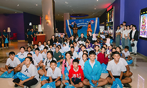 สำนักงานสลากฯ จัดกิจกรรม &ldquo;สลากเติมสุข ชวนน้องดูหนัง&rdquo; สนับสนุนความคิดสร้างสรรค์แก่เยาวชน